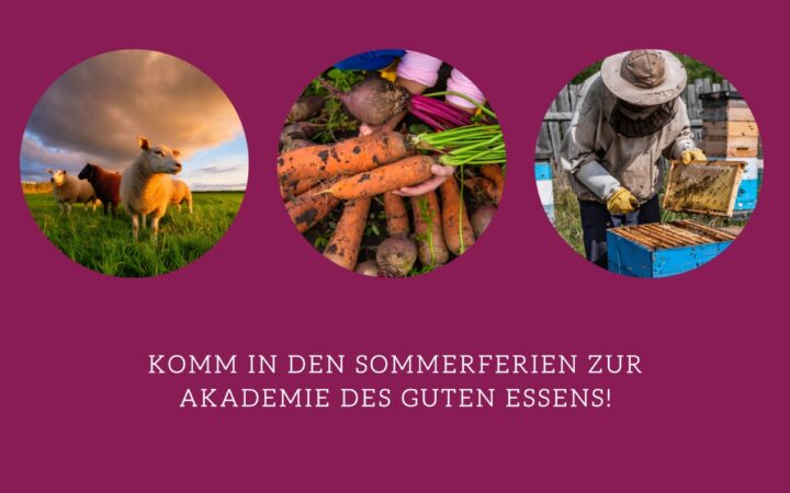 Akademie des guten Essens in den Sommerferien